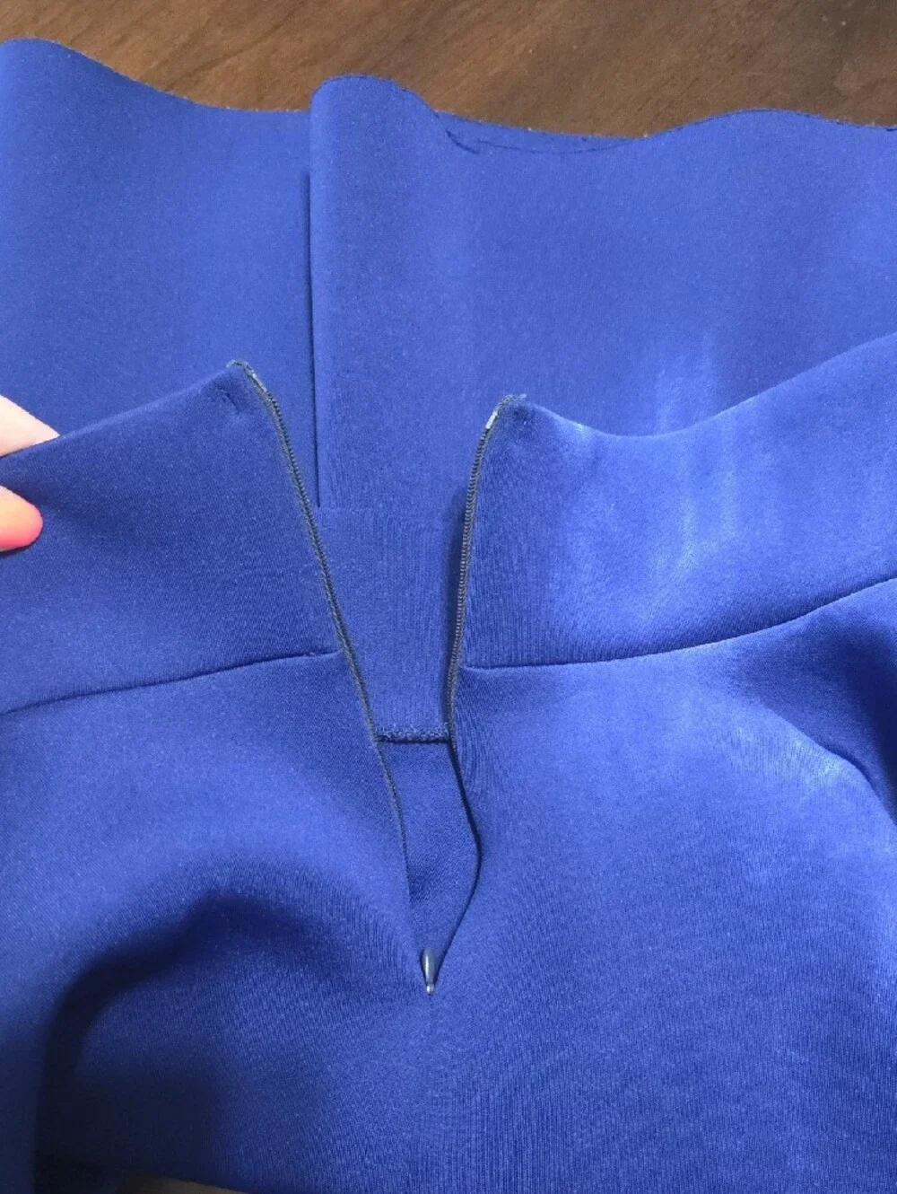 The Vintage Shop Royal Blue Circle Skirt - Picture 3 of 7